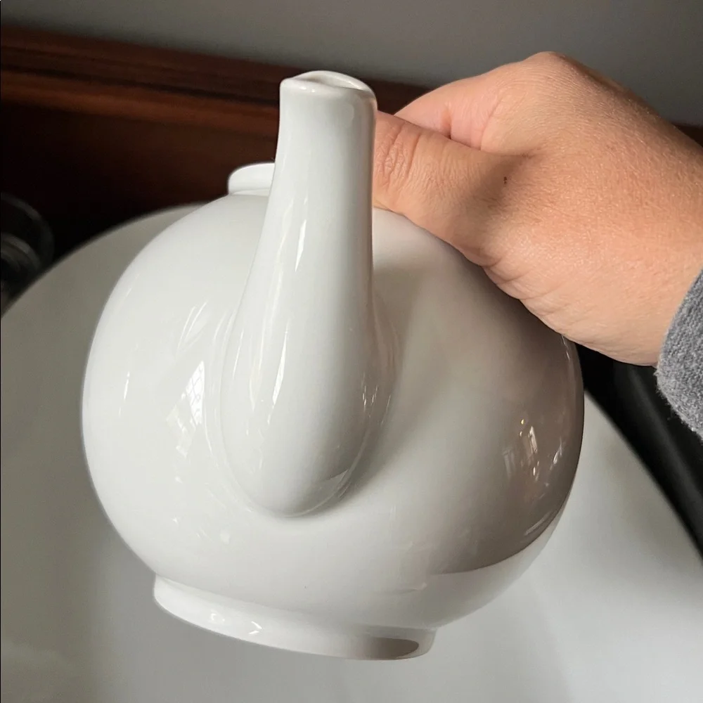 Arzberg White Porcelain Teapot